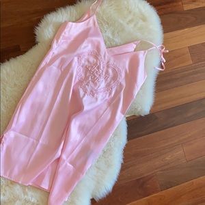 Lazy oaf pink slip dress